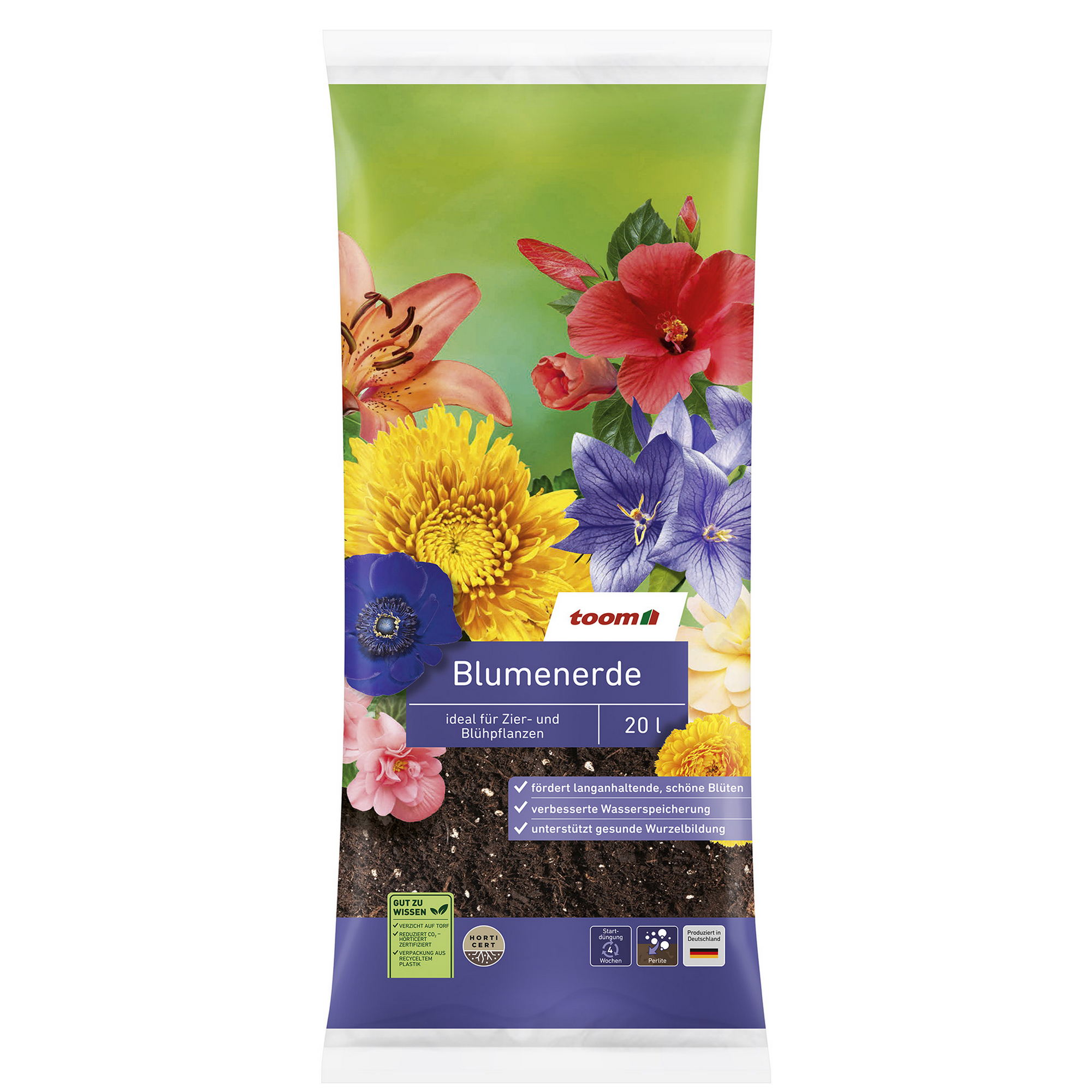 Blumenerde torffrei 20 l