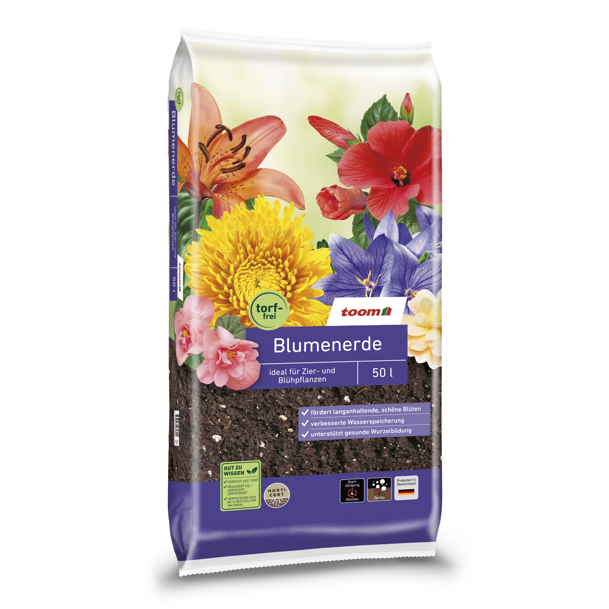 Blumenerde torffrei 50 l