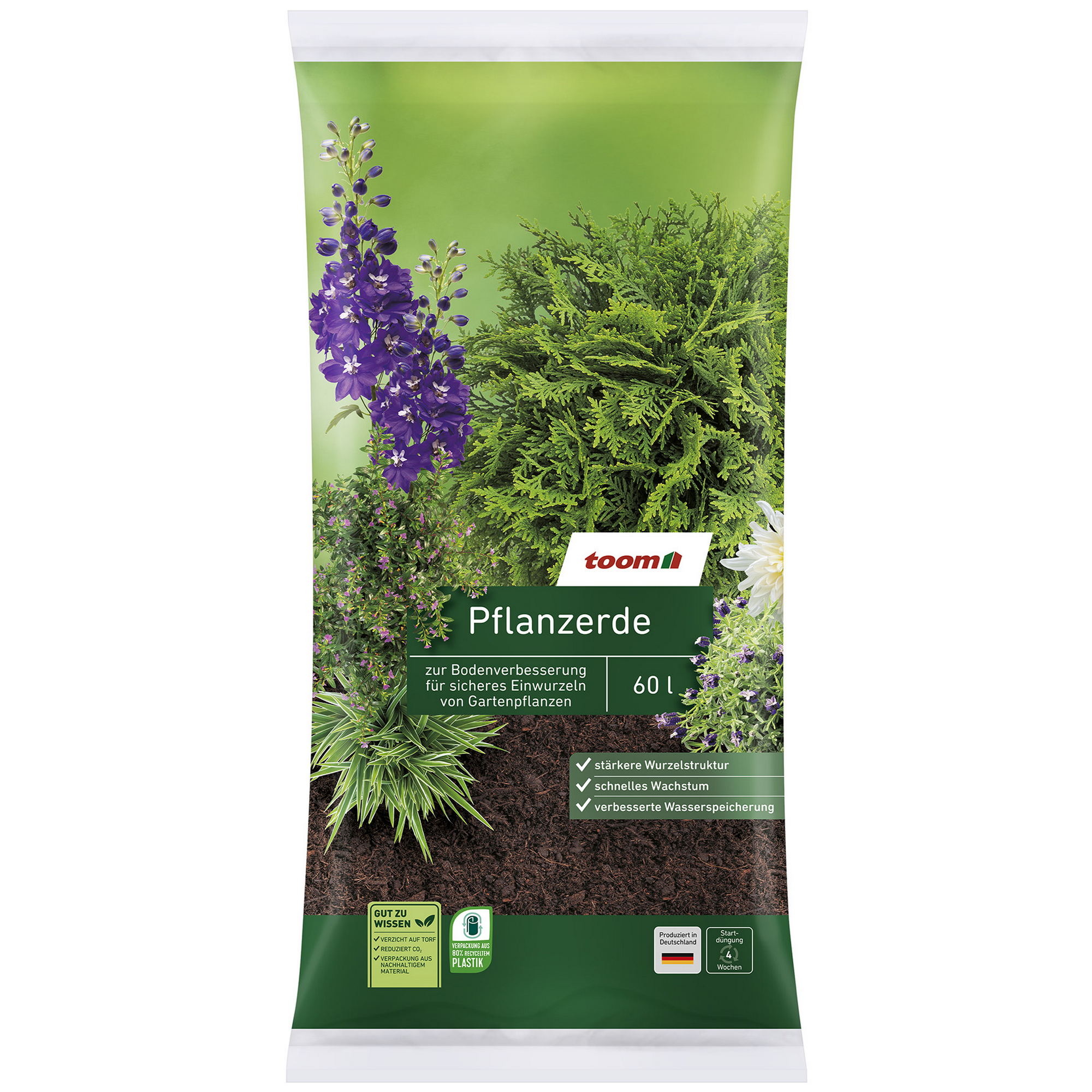 Pflanzerde torffrei 60 l