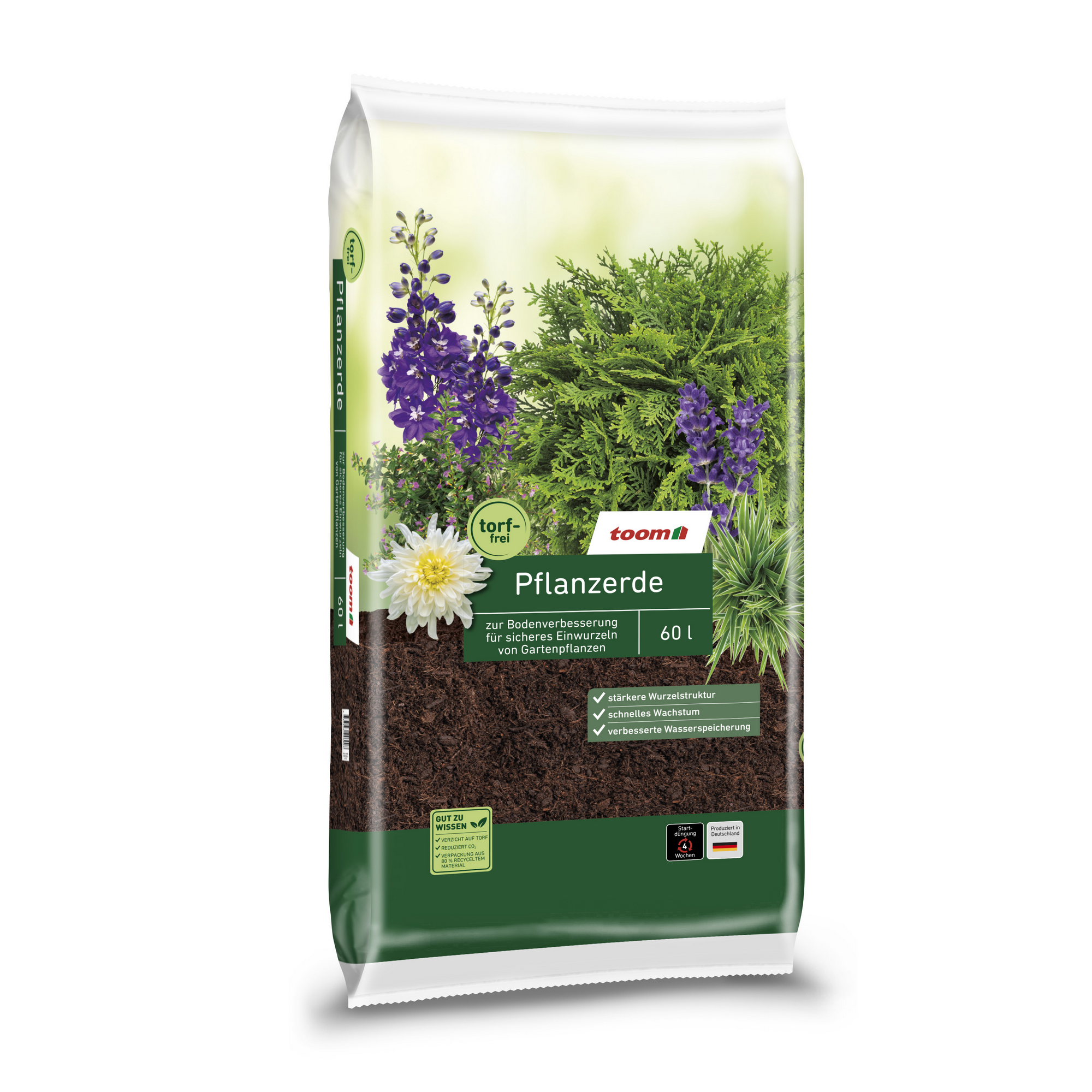 Pflanzerde torffrei 60 l