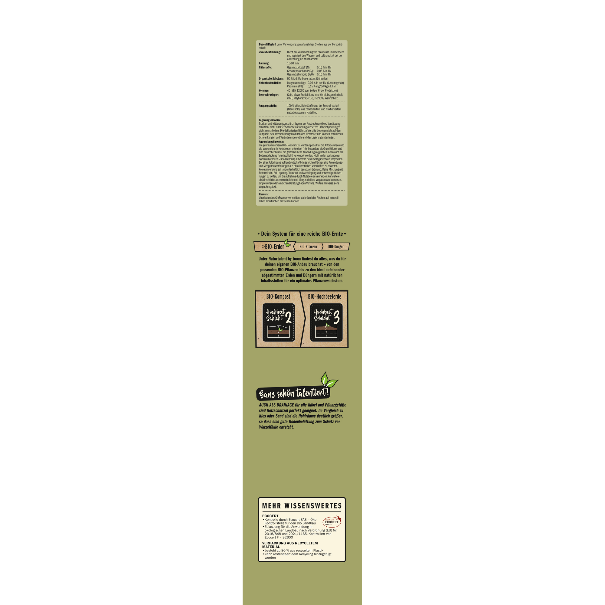 Bio-Holzschnitzel 40 l