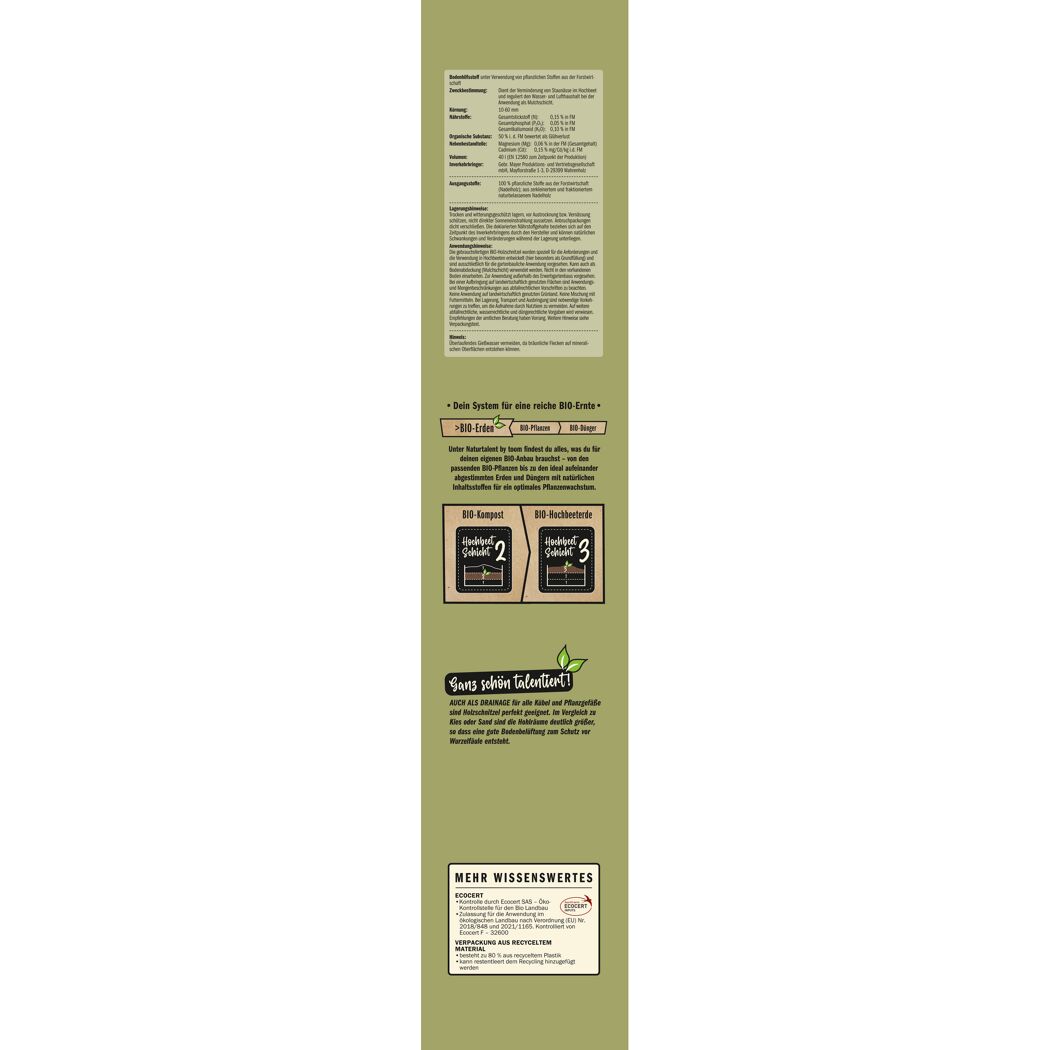 Bio-Holzschnitzel 40 l