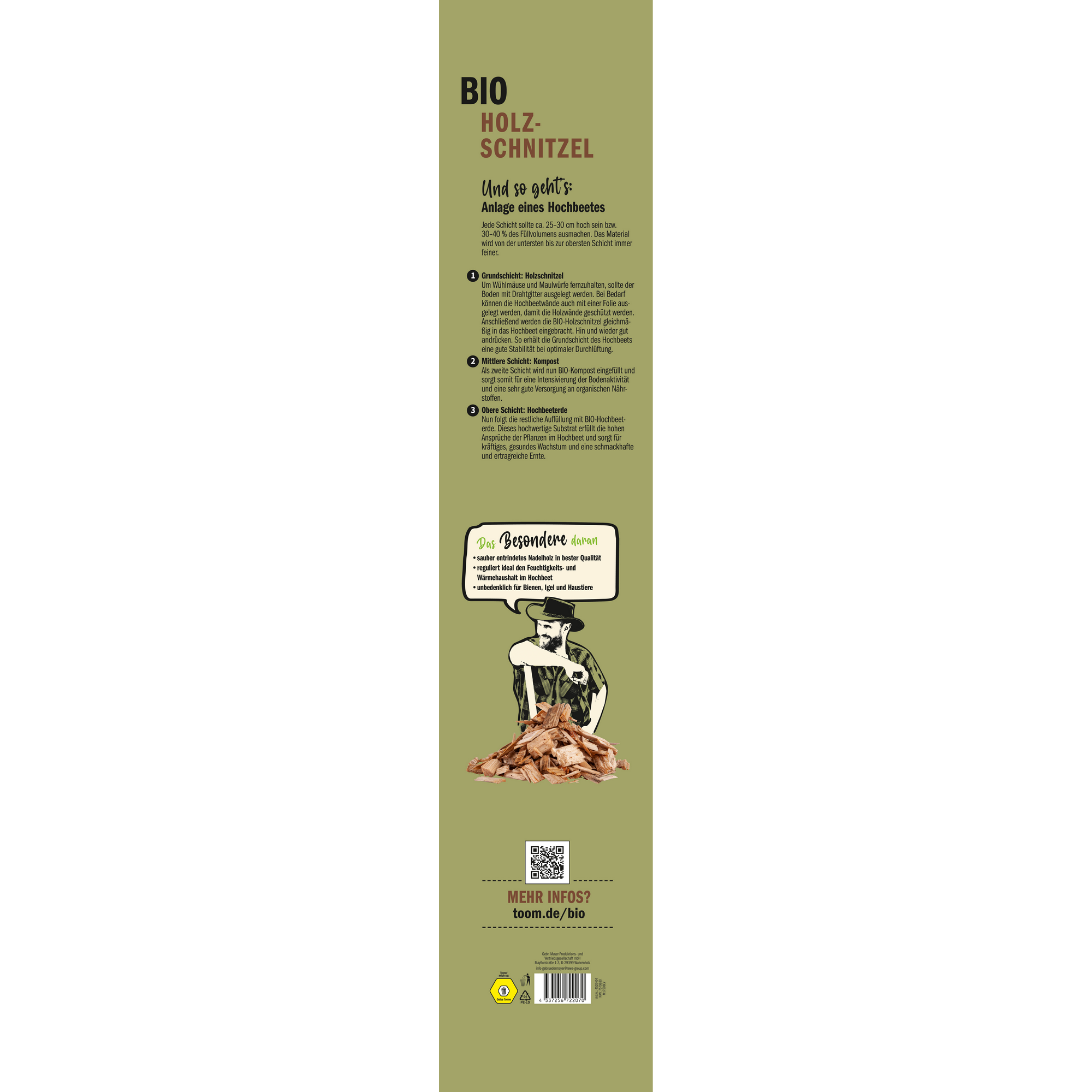 Bio-Holzschnitzel 40 l