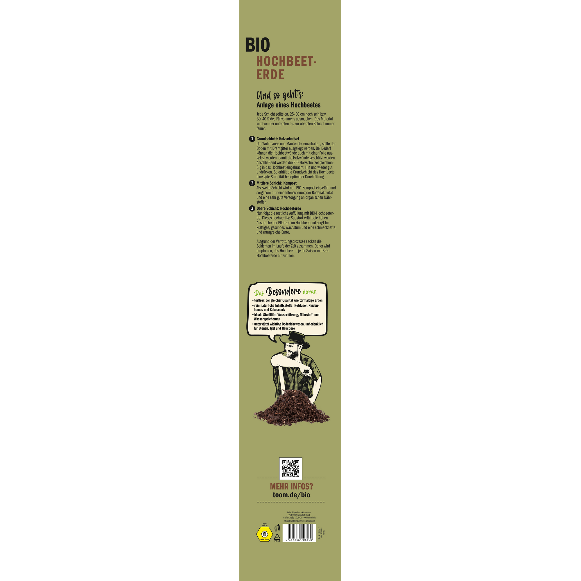 Naturtalent by toom® Bio Hochbeeterde