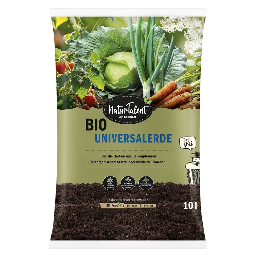 Bio-Universalerde 'Naturtalent' torffrei 10 l