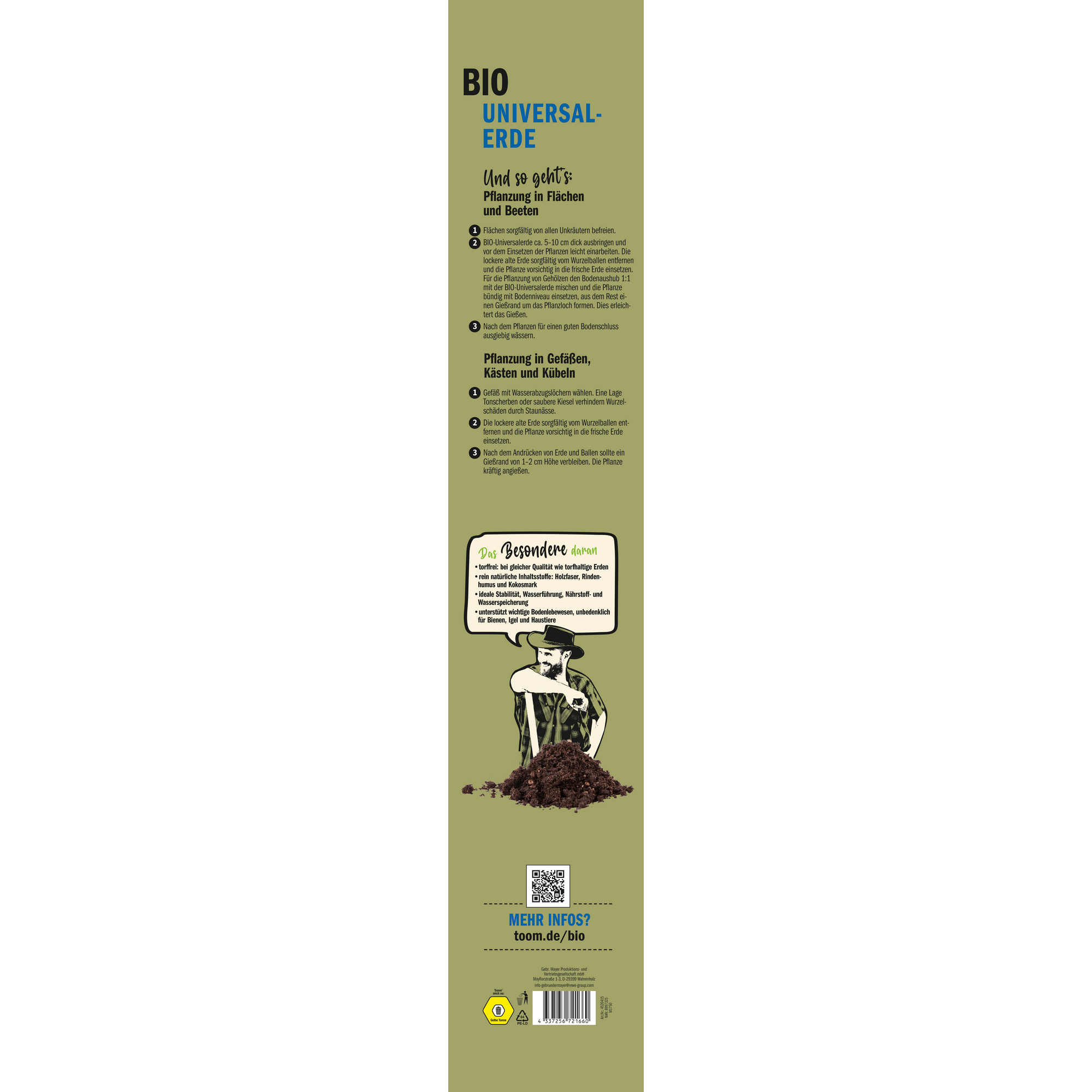 Bio-Universalerde 'Naturtalent' 40 l