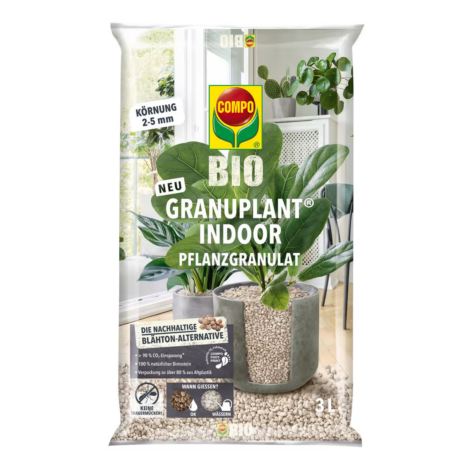 Pflanzgranulat 'Bio Granuplant® Indoor' 3 l