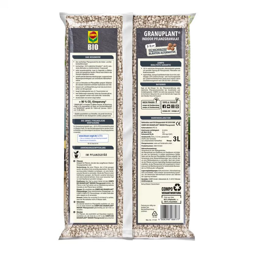 Pflanzgranulat 'Bio Granuplant® Indoor' 6 l