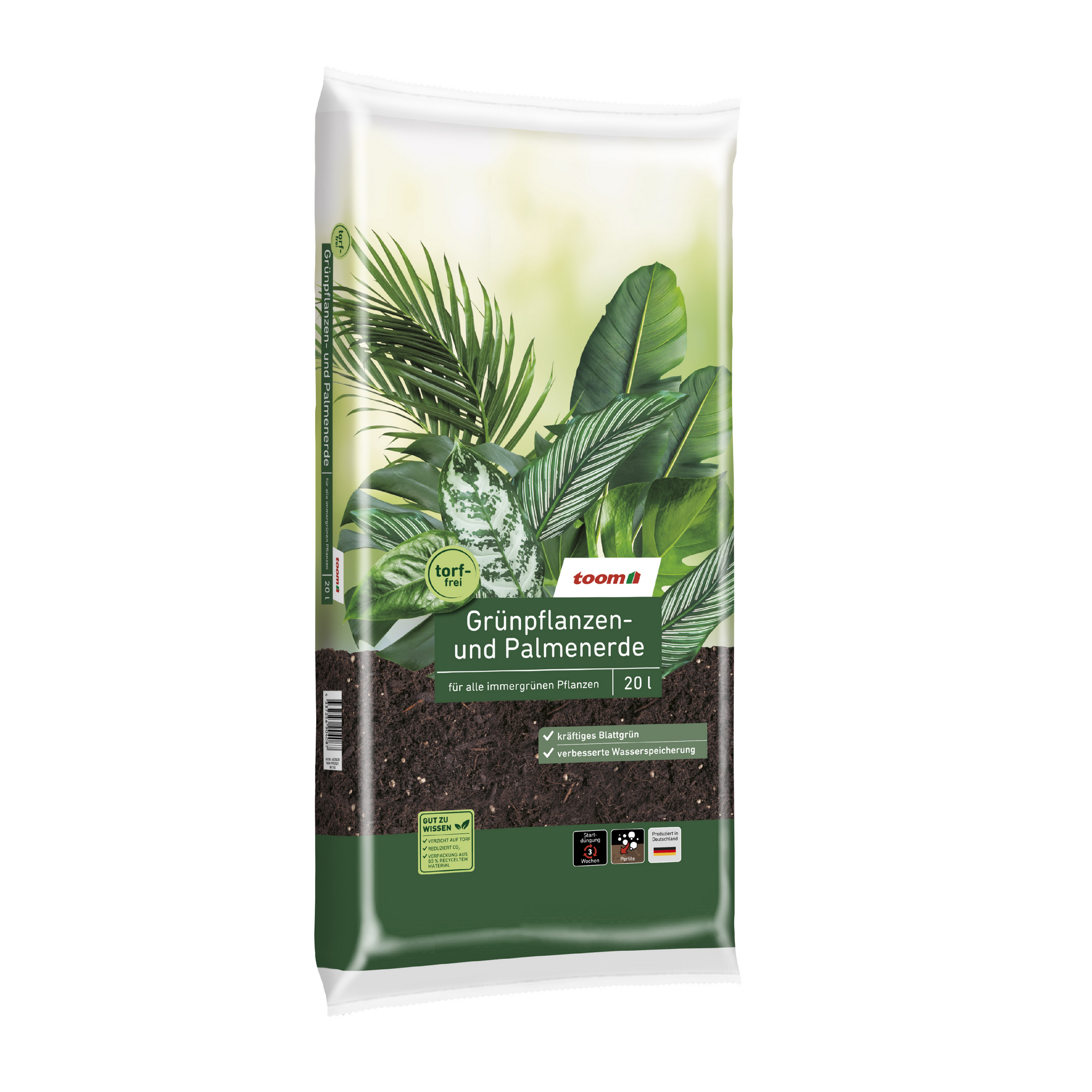 Grünpflanzen- und Palmenerde torffrei 20 l