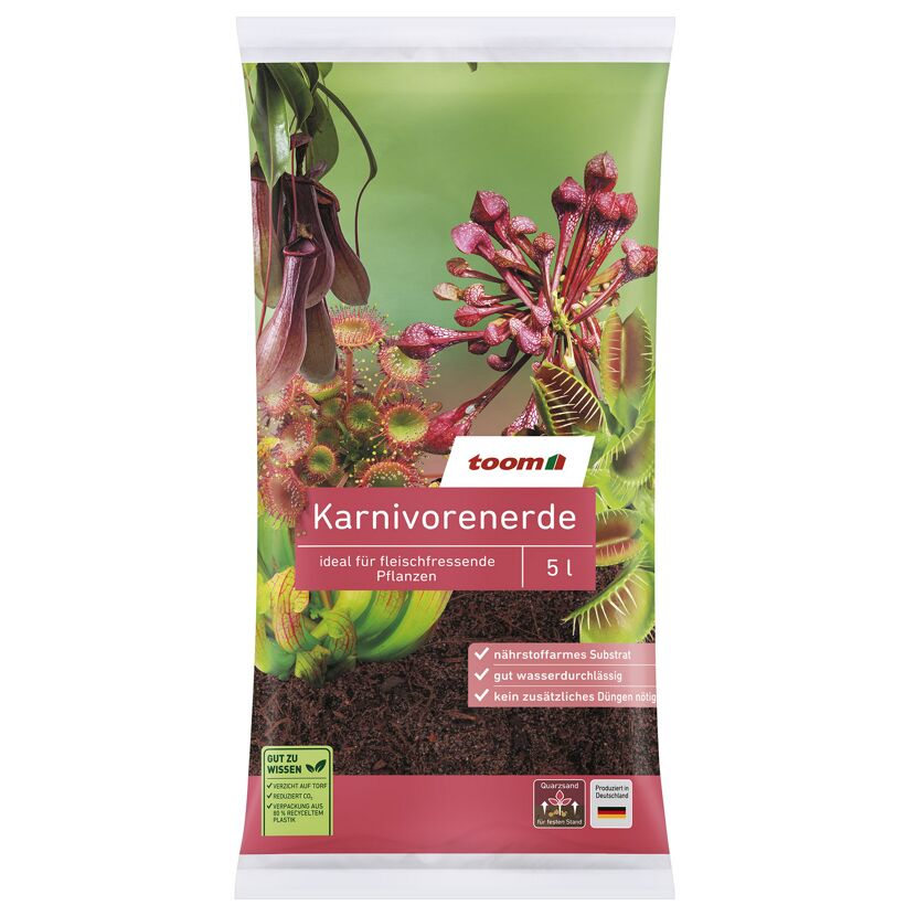 Karnivorenerde torffrei 5 l