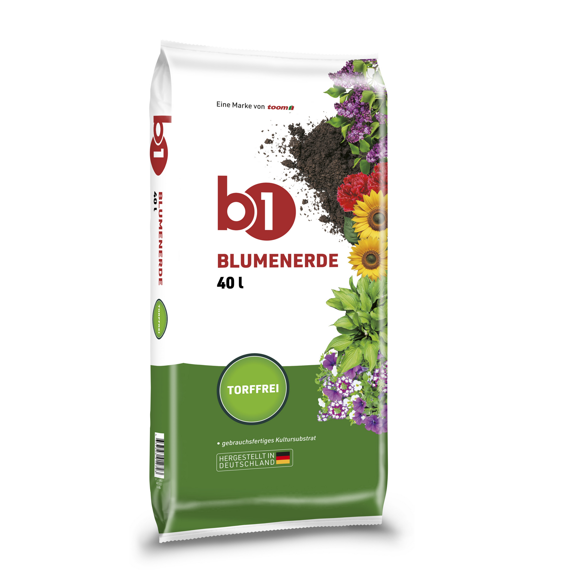 Blumenerde torffrei 40 l