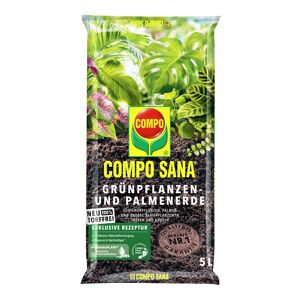 Grünpflanzen- und Palmenerde 'Compo Sana' torffrei 5 l
