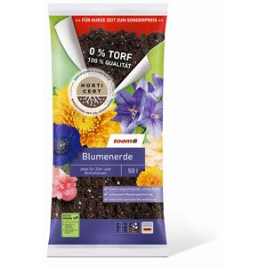 Blumenerde für Zier- und Blühpflanzen torffrei 50 l