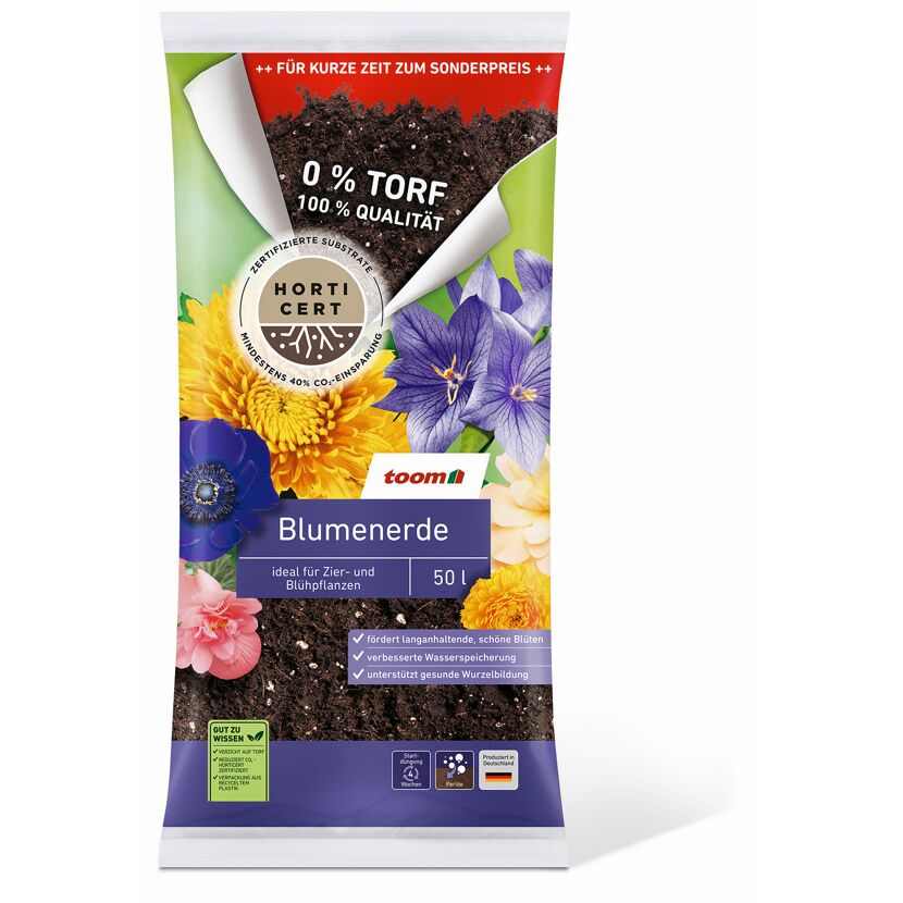 Toom Blumenerde 50l Beutel