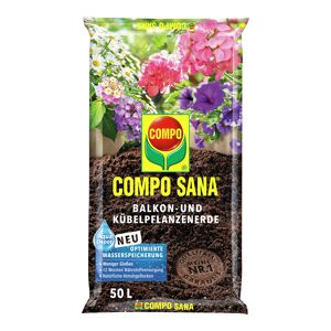 Balkon- und Kübelpflanzerde 'Compo Sana' 50 l