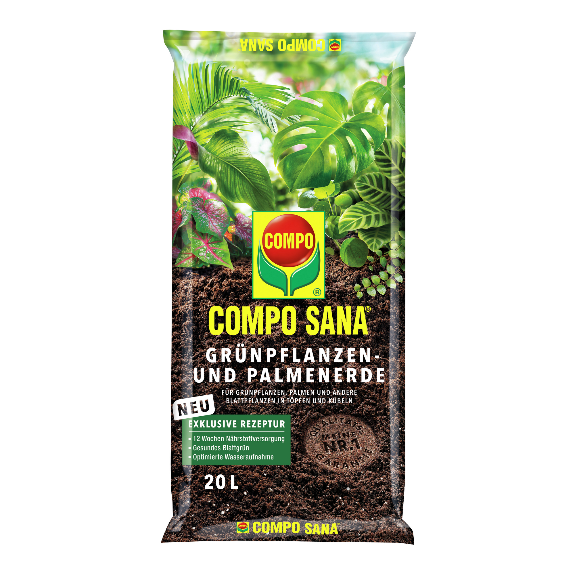 Compo Sana® Grünpflanzen- und Palmenerde 20 l + product picture