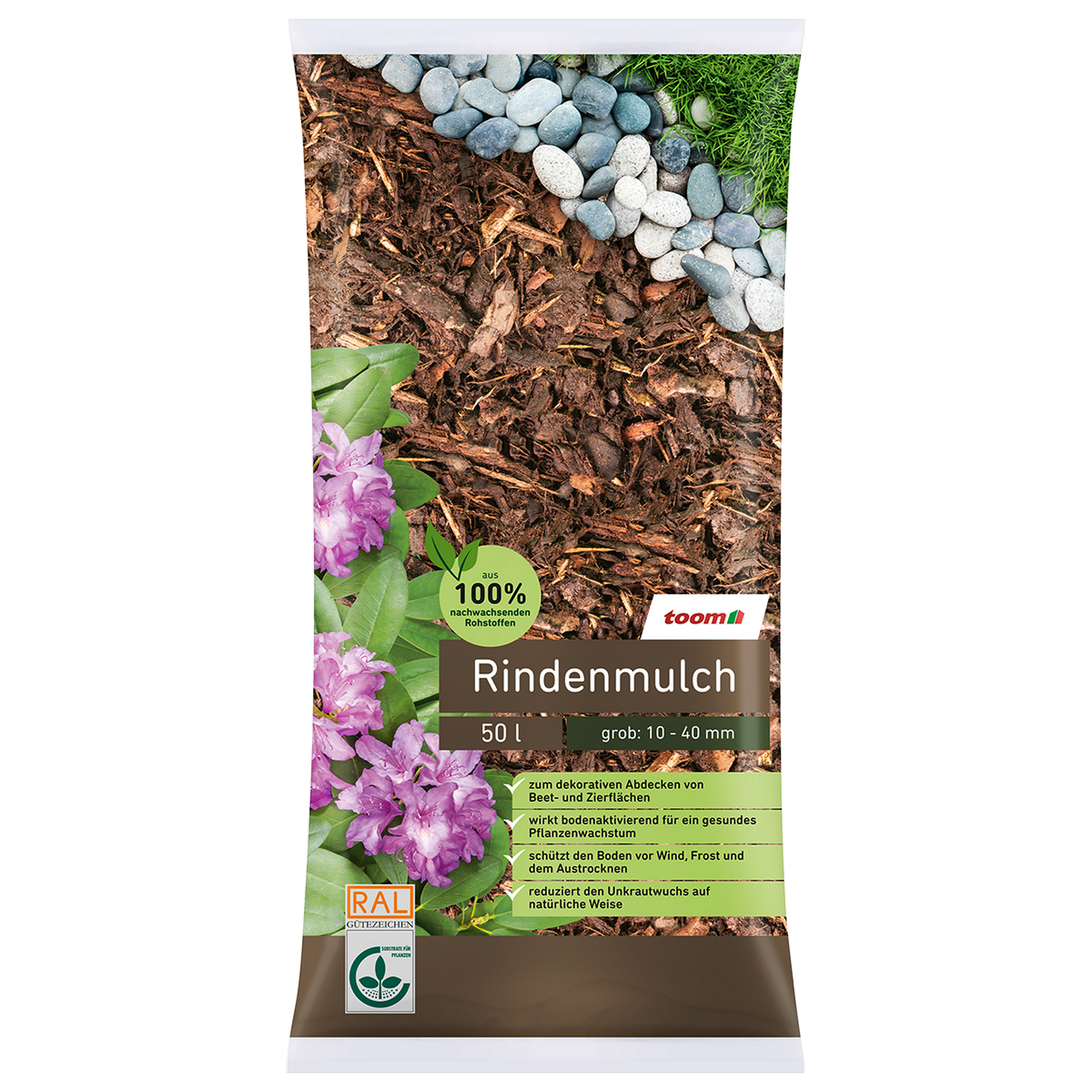 Rindenmulch 10-40 mm 50 l + product picture