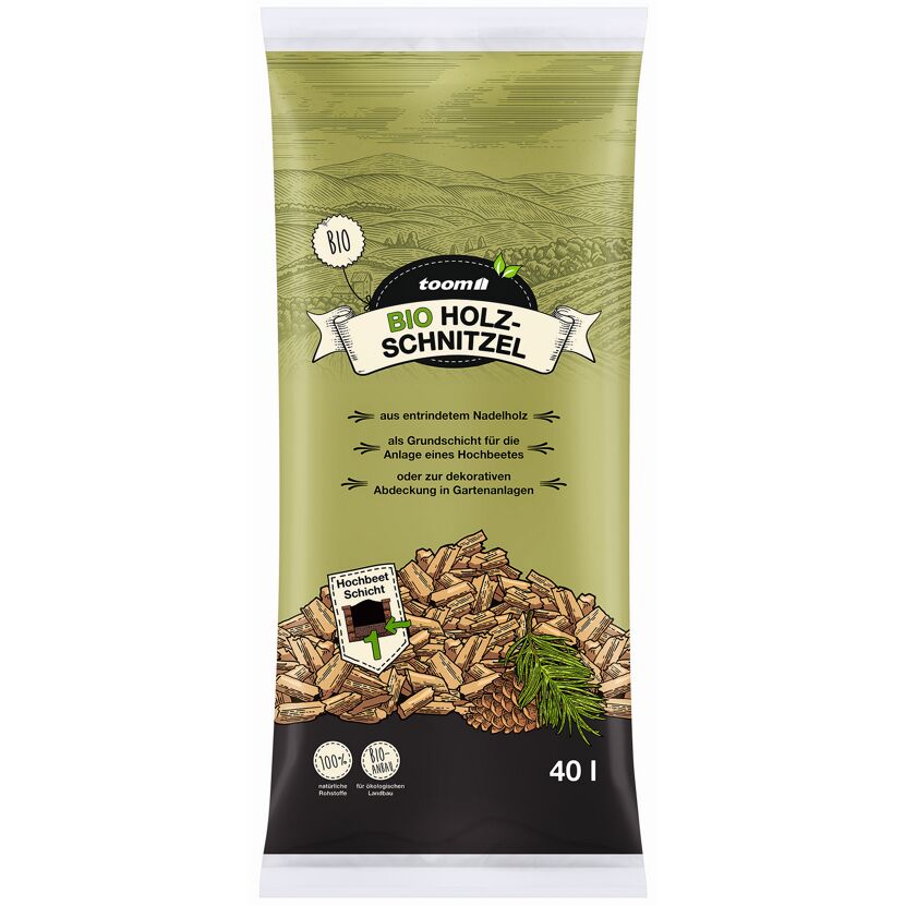Toom Bio Holzschnitzel 40l