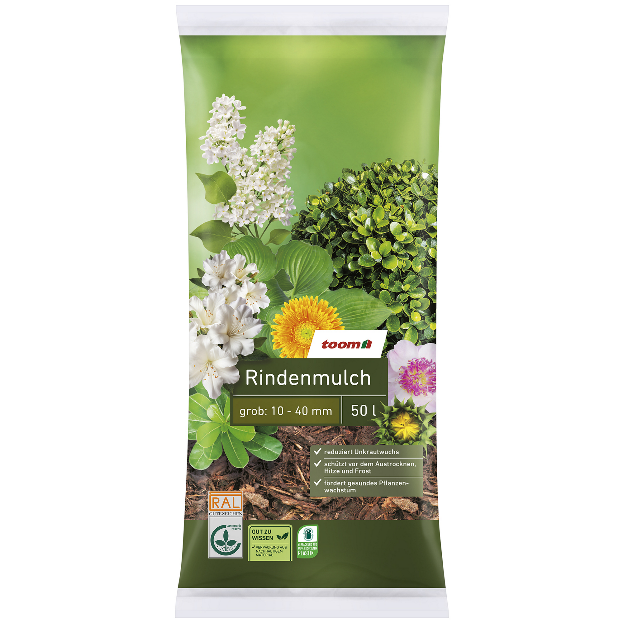 Rindenmulch 10 - 40 mm 50 l + product picture