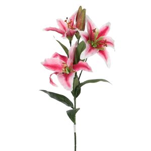 Kunstblume Lilienstiel stargazer rosa 75 cm