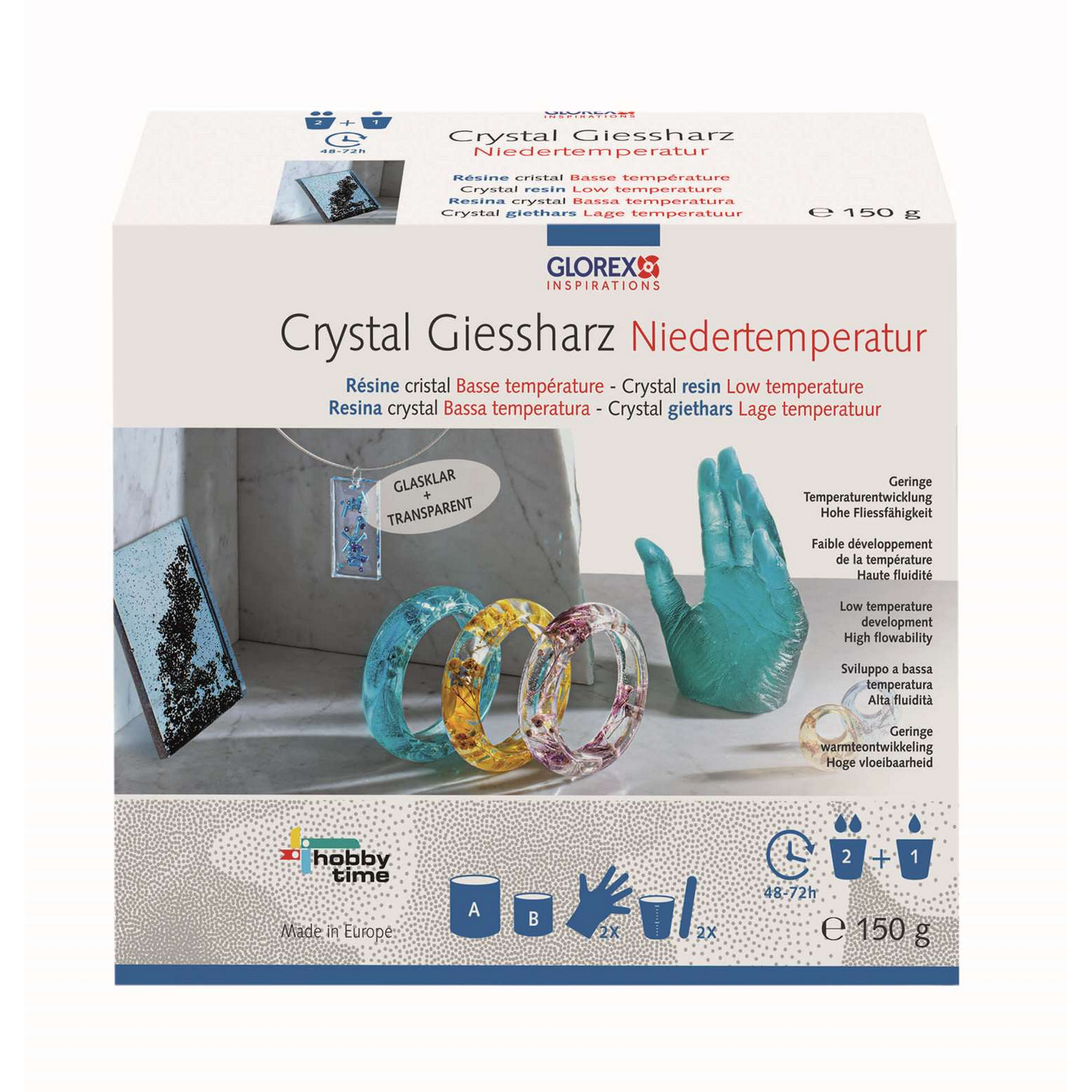 Gießharz 'Crystal' Niedertemperatur 150 g + product picture