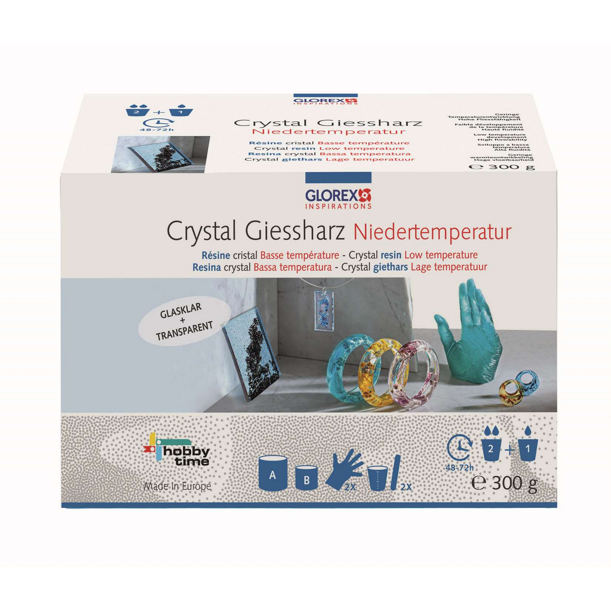 Gießharz 'Crystal' Niedertemperatur 300 g + product picture