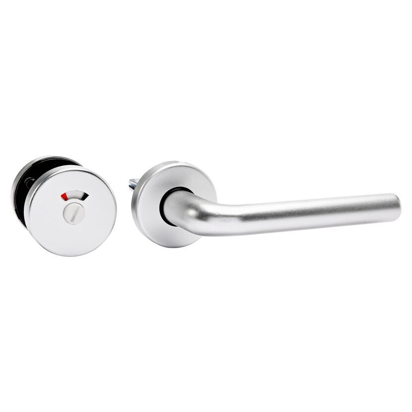 Türklinke Anika für WC, Aluminium