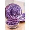 Geschnittener Rotkohl in einer Glasschale
