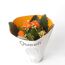 Orangefarbene Kalanchoe-Blüten