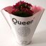Rosa blühende Kalanchoe Queen im Topf