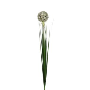 Kunstblume Allium-Zweig weiß 70 cm