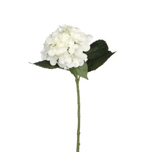 Kunstblume Hortensien-Zweig weiß 51 cm