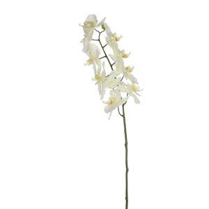 Kunstblume Phalaenopsis-Zweig weiß 71 cm