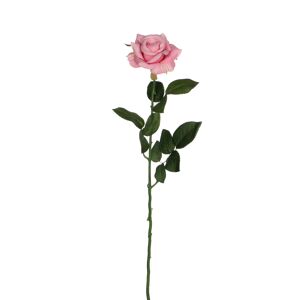 Kunstblume Rosen-Zweig rosa 66 cm