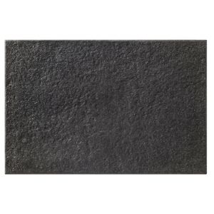 Terrassenplatte 'T-Court Noble' 400 x 40 x 600 mm basaltfarben