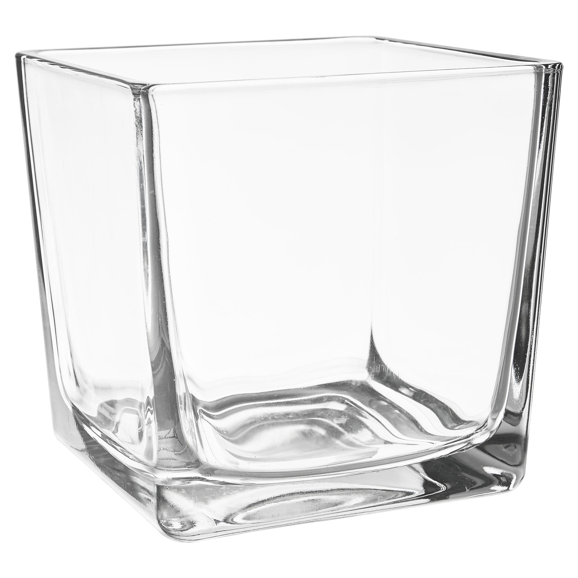 Windlicht „Eckard“ Glas transparent 14 x 14 cm + product picture
