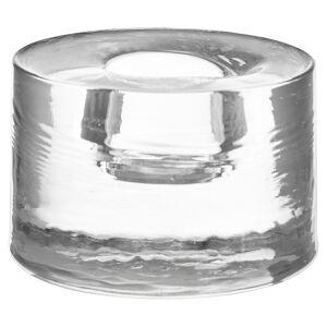 Kerzenhalter „Pierre“ transparent Ø 6 cm