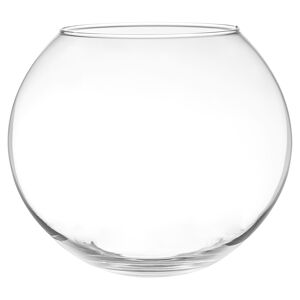 Kugelvase „Piet“ Glas transparent Ø 20 cm
