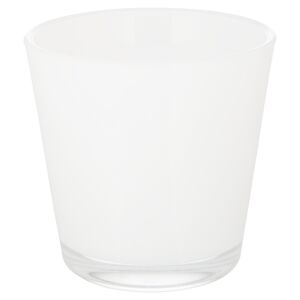 Teelichtglas „Anita“ Ø 7 x 7 cm weiß