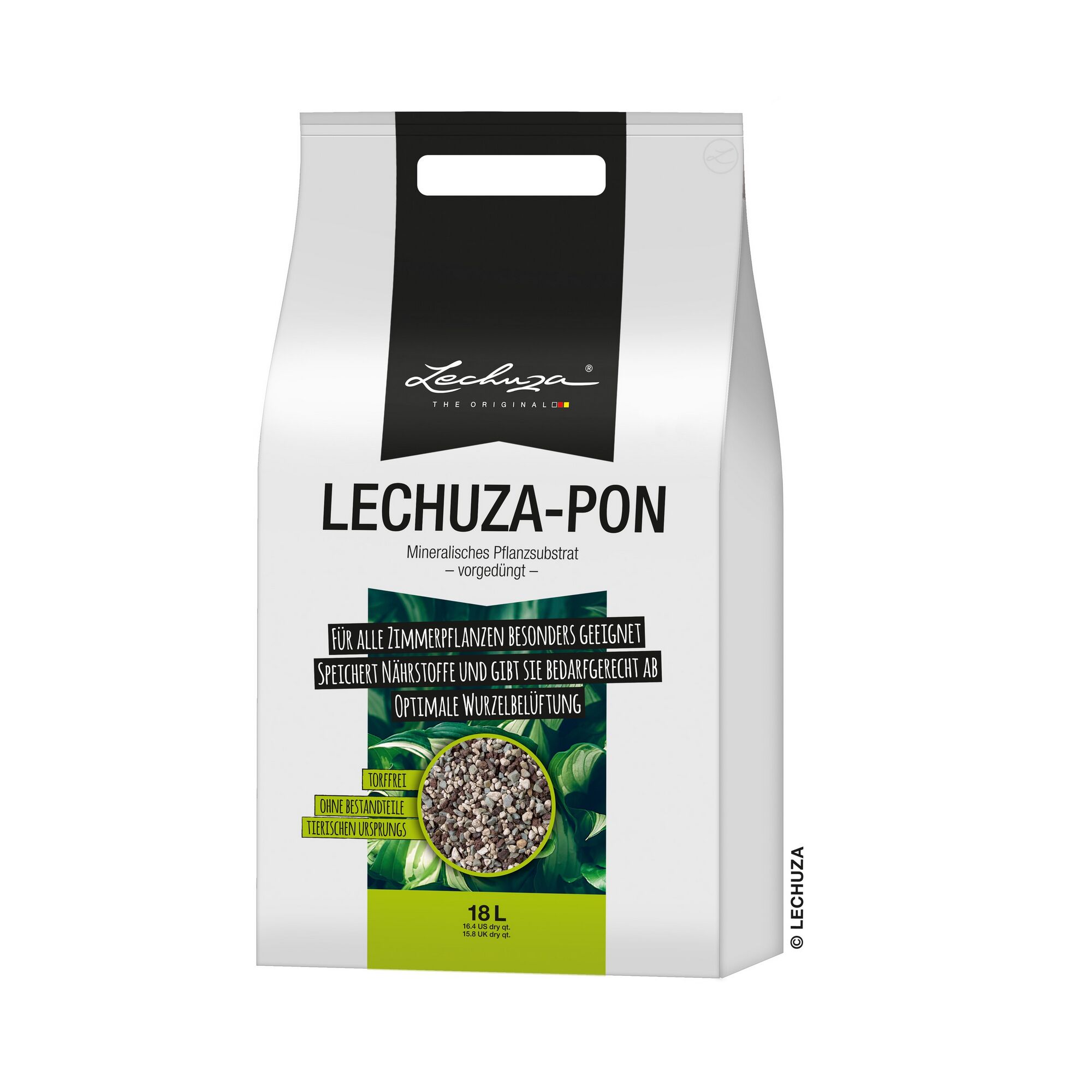 Lechuza-Pon, mineralisches Pflanzsubstrat, 18l