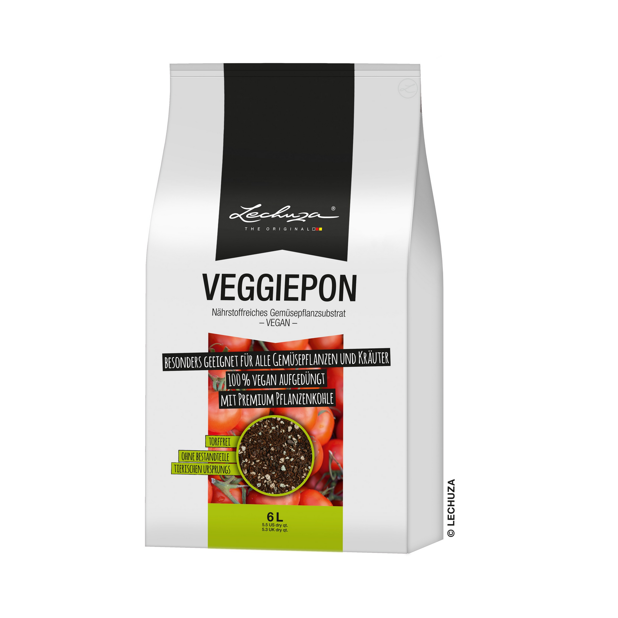 Gemüsepflanzsubstrat 'VEGGIEPON' 6 l + product picture