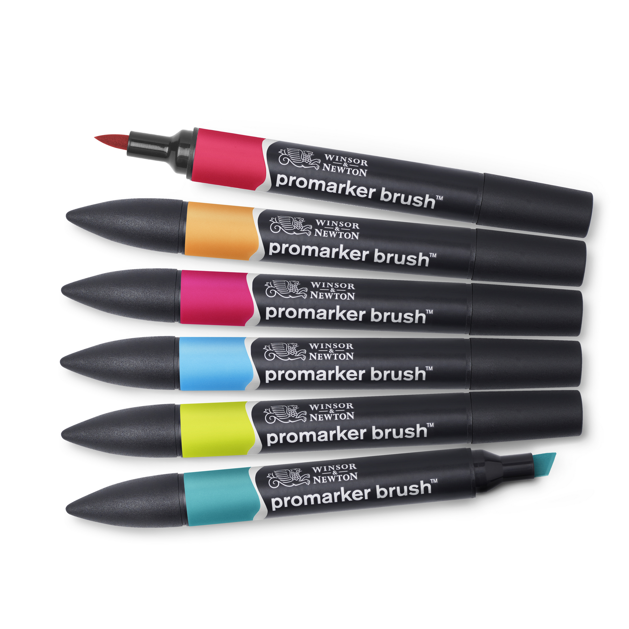 Promarker Brush 'Mittlere Töne' mehrfarbig 6er-Set + product picture