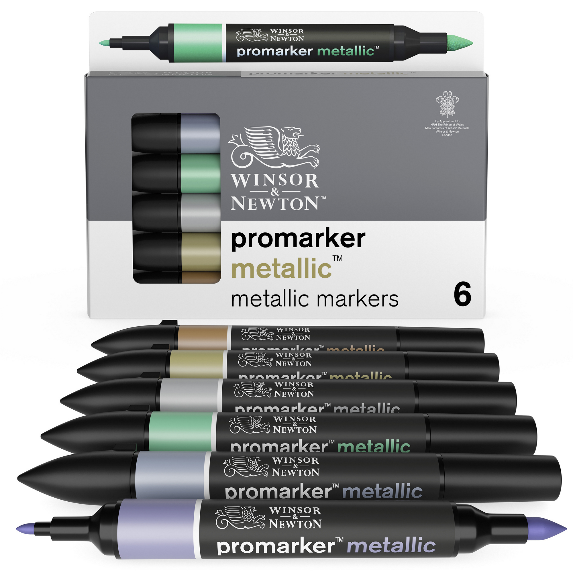 Promarker 'Metallic' 6er-Set + product picture