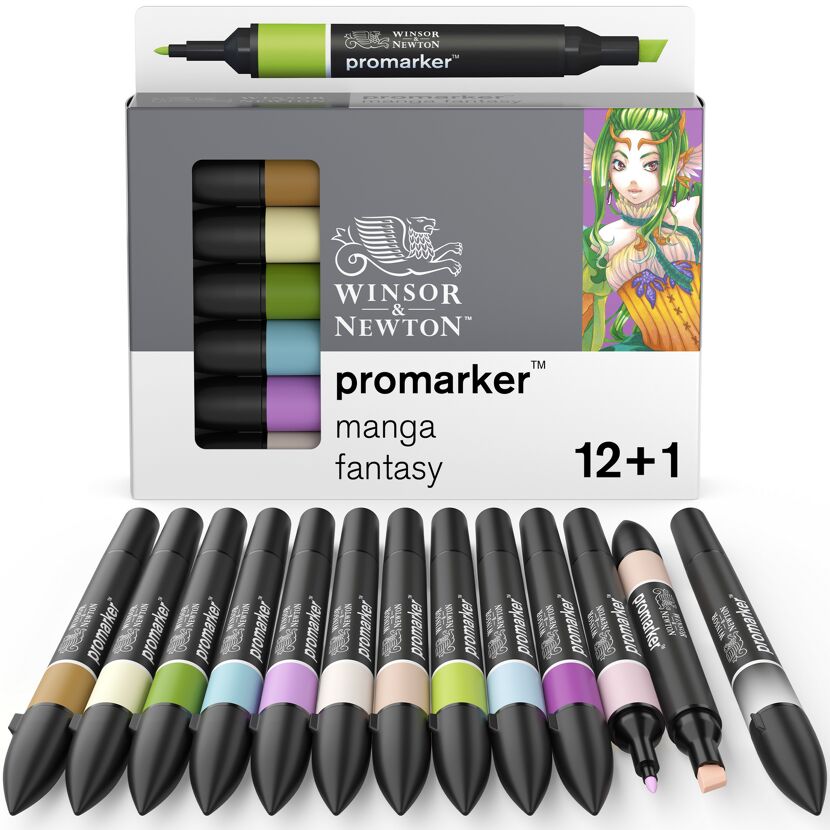 Winsor & Newton ProMarker Manga Fantasy 13er Set