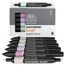 Sechs Promarker Brush Stifte in Pastelltönen