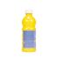 Flasche mit gelber Tempera-Farbe