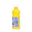 Primärgelbe Temperafarbe in Plastikflasche