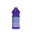 Violette Temperafarbe in einer Flasche.