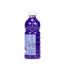 Violette Temperafarbe in einer Plastikflasche.