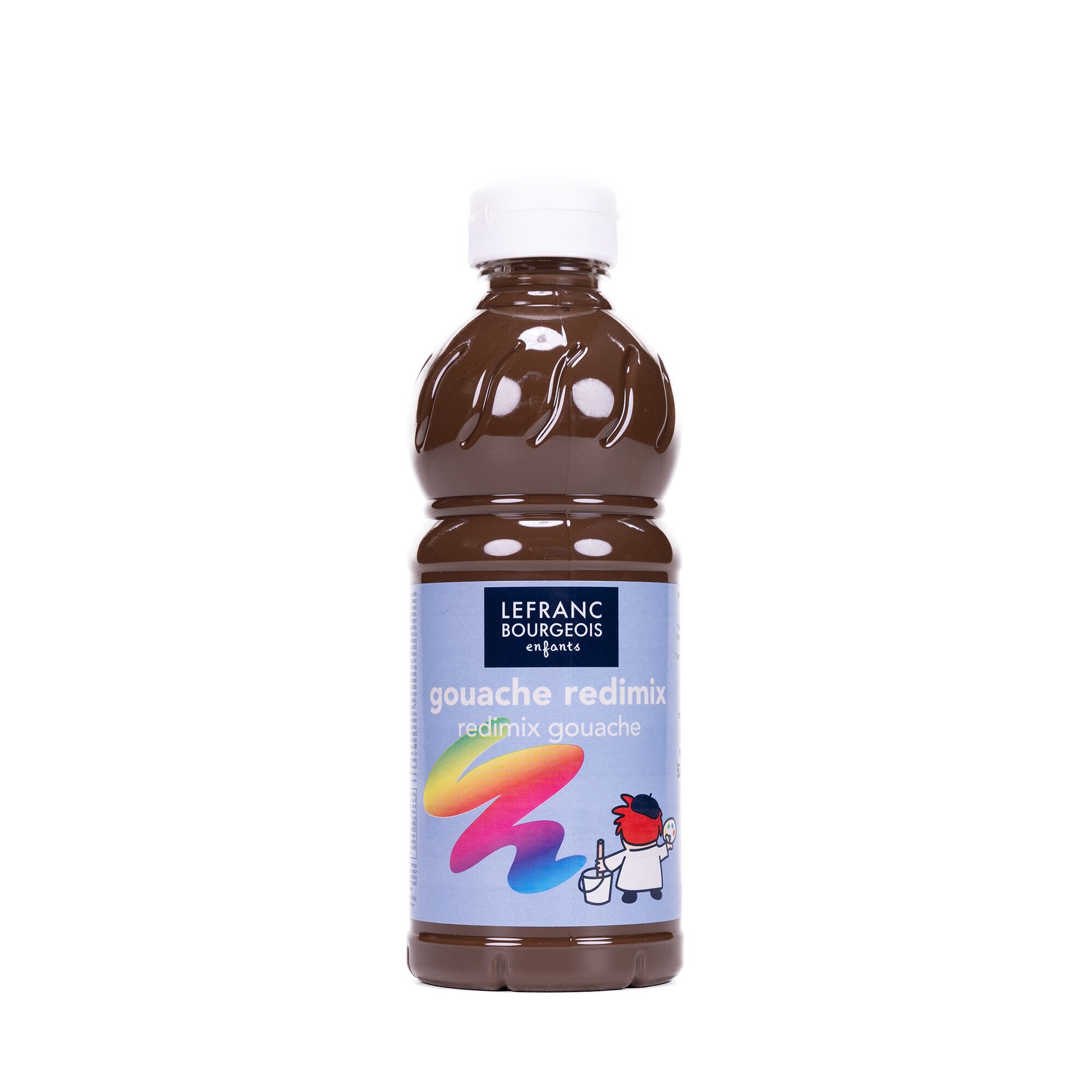 Braune Gouache-Farbe von Lefranc Bourgeois